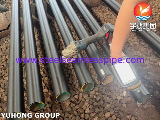 ASTM A335 P9 Alloy Steel Seamless Pipe SCH40 / SCH80 Yüksek sıcaklık hizmetleri için