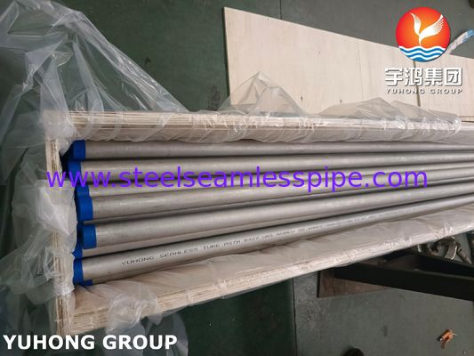 ASTM B407 UNS N08810 Nickle Alloy Steel Welded Tube For Power Generation