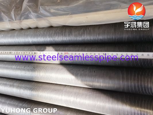 ASTM A213 T5 Furance Isı Değiştiricisi için Karbon Çelik Fin ile G Tipi Fin tüpü