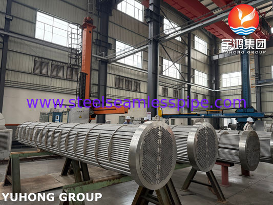 BV Denetimli SA182 F11 GR.2 Boru Demeti Levhası ve Borulu Isı Eşanjörü TEMA R Tipi, Optimum Isı Transferi İçin