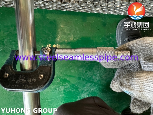 ASTM A249 TP316L kaynaklı boru listesi 10S Isı Değiştiricisi ve Kazan boruları