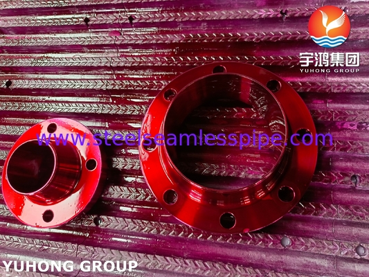 ASTM A182 F53 WNRF Flanş Sınıf 150 - 2500 Yüksek Basınçlı Boru Bağlantısı