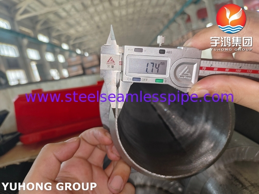Alloy Steel Seamless Pipe, ASME SA335 P9, Solid Fin Tube, HRSG Sistemi için