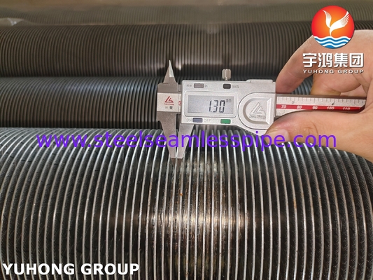 Alloy Steel Seamless Pipe, ASME SA335 P9, Solid Fin Tube, HRSG Sistemi için