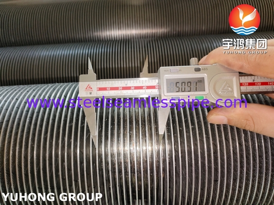 Alloy Steel Seamless Pipe, ASME SA335 P9, Solid Fin Tube, HRSG Sistemi için