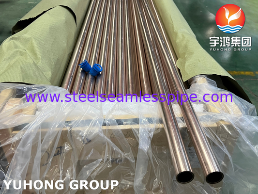 ASME SB111 C70600 Bakır Nikel Boru, Kondenser ve Isı Eşanjörü Uygulamaları İçin