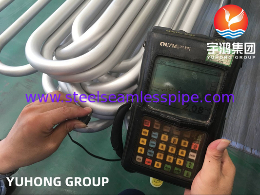 ASTM B444 Alaşım 625 U-Bükümlü Borular, Kondenserler ve Açık Deniz Petrol ve Gaz Sistemleri için Özel Boyutlar