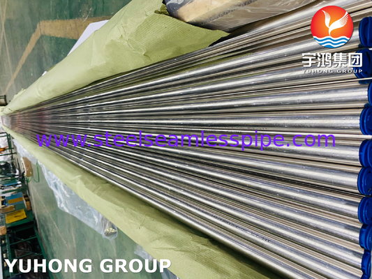 ASME SB111 C71500 Gemi İnşaatı HVAC Sistemleri İçin Dikişsiz Bakır Alaşımlı Boru