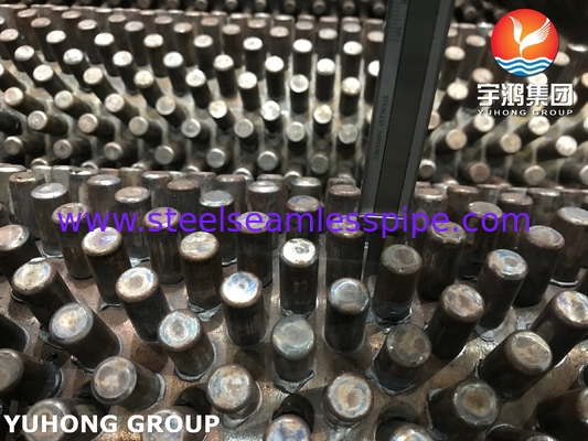 ASTM A213 T9 Kaynak veya Isıtma için Alaşımlı / Paslanmaz Çelik Çubukları ile Alaşımlı Çelik Dökme Fin Tüp