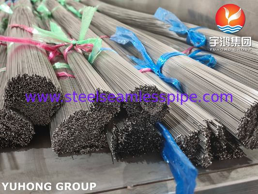 ISO9626 SUS304 Tek kullanımlık kateterler için kaynaklı tıbbi paslanmaz çelik kılcal boru