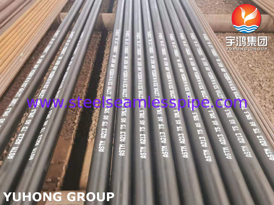 Kaldırma süper ısıtıcısı için ASTM A213 T5 alaşımlı çelik dikişsiz boru