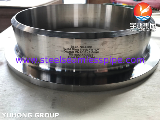 N04400 WNRF Flanşları ASTM B564 Uyumlu Yüksek Performanslı Korozyona Dayanıklı Flanşlar