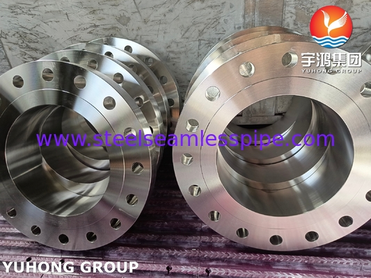 1/2" ila 24" ASTM A182 F51 WNRF Flanges Sınıf 150-2500 korozyona dayanıklı çift çelik
