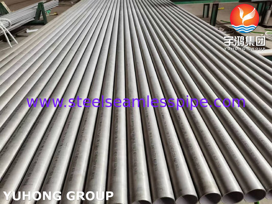 ASTM A312 TP316L Paslanmaz Çelik Dikişsiz Boru Petrokimyasal Uygulamalar için Eddy Akım Hidrostatik ve Ultrasonik Test