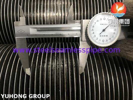 Termal ve nükleer enerji üretimi için ASTM A213 T9 Alaşımlı Çelik HFW Fined Tubes