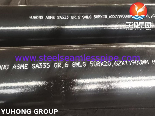 Düşük Sıcaklıklar için ASME SA333 Sınıf 6 Dikişsiz Karbon Çelik Boru