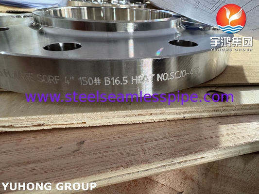 ASTM B564 UNS N10276 C276 Kaymalı RF FLANŞ Tehlikeli Endüstriyel Atık İçin