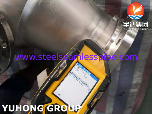 ASTM B363 Ti2 R50400 3.7035 Titanyum Alaşımlı Çelik Bağlantı Alın Kaynaklı B16.9
