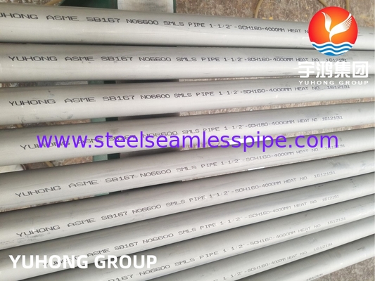 ASME SB167 Alaşım 600 / N06600, Nikel-Krom-Demir Alaşımlı Boru, Kimyasal İşleme Havacılıkta Kullanılır