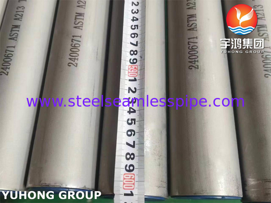 ASTM A213 TP347 Paslanmaz Çelik Dikişsiz Boru UNS S34700 Isı Eşanjörü Borusu