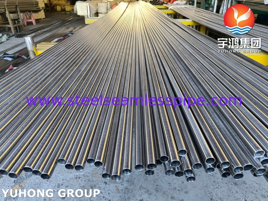 ASTM A213 TP321H S32109 Paslanmaz Çelik Isı Eşanjörü Borusu Parlak Tavlanmış