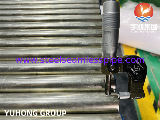 ASTM B167 UNS N06600 Dikişsiz Nikel Alaşımlı Boru Inconel 600 Isı Eşanjörü Borusu