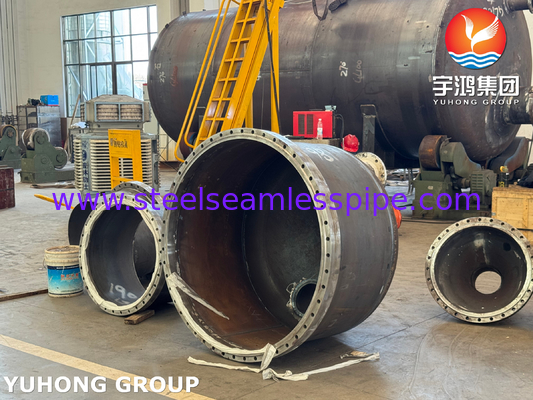 ASME VIII-1 U-Tube Isı Değiştiricisi, Klor-Alkali İşlemleri için UNS N06600 ile kaplanmıştır NACE MR0175