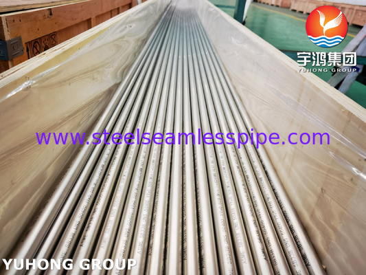 ASME SB338 UNS R50400 Kondenserler ve Eşanjörler için Dikişsiz Titanyum Borular