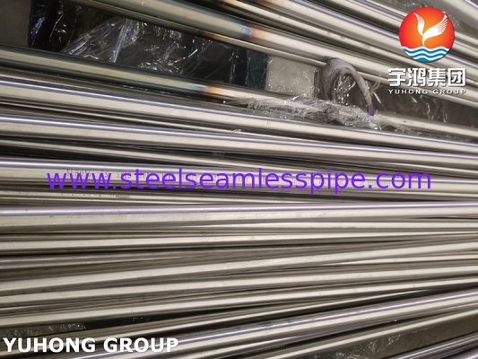 ASME SA213 TP321 Paslanmaz Çelik Dikişsiz U Bend Tüpleri Isı Değiştiricisi Paketleri İçin