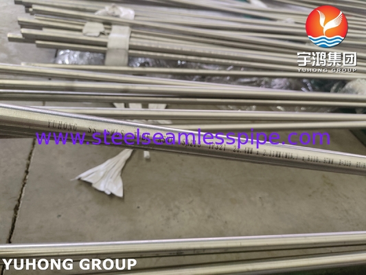 ASME SA213 TP321 Paslanmaz Çelik Dikişsiz U Bend Tüpleri Isı Değiştiricisi Paketleri İçin
