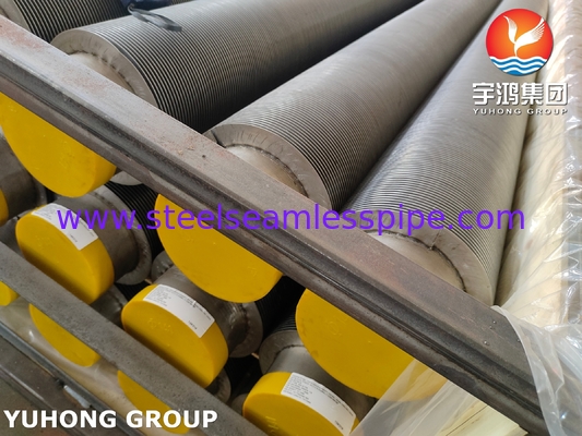 ASTM A376 TP347H HFW Katı Kanatlı Boru Isı Eşanjörleri İçin