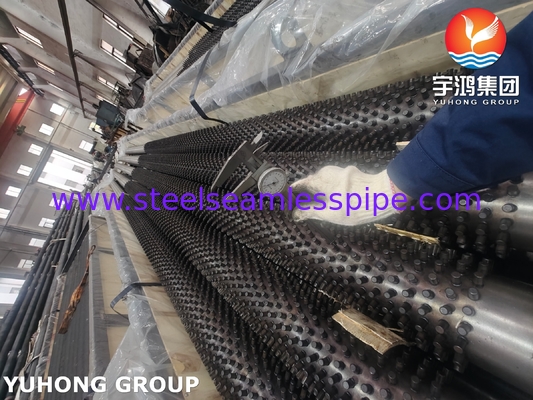 ASTM A335 Gr P5 Rafinasyon Isıtma Fırını için Alaşımlı Çelik Pürüzlü Fırınlı Tüp