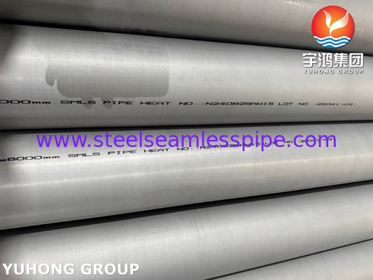ASTM A312 TP321 UNS 32100 Stainless Steel Seamless Pipe for Furnance