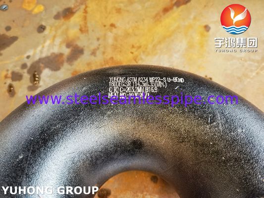 ASTM A234 WP22-S 180° Elbow Alloy Steel Return Bend For Cooling System