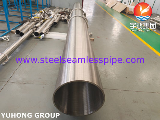 ASME SB163 N04400 Monel 400 Nikel Alaşım Kondansör ve Isı Değiştiricisi Tüpü