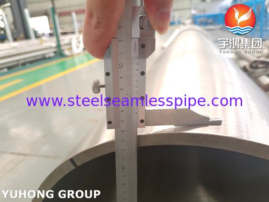 ASME SB163 N04400 Monel 400 Nikel Alaşım Kondansör ve Isı Değiştiricisi Tüpü