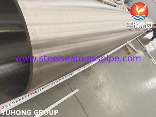 ASME SB163 N04400 Monel 400 Nikel Alaşım Kondansör ve Isı Değiştiricisi Tüpü