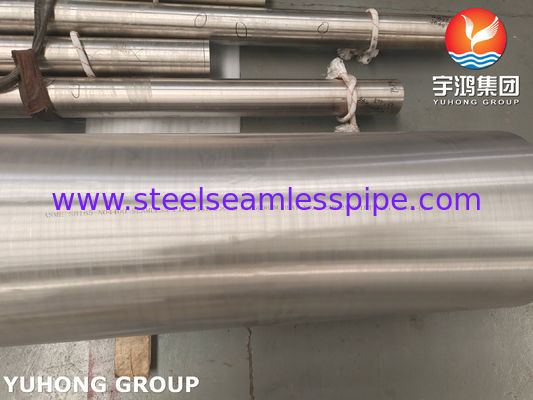 ASME SB163 N04400 Monel 400 Nikel Alaşım Kondansör ve Isı Değiştiricisi Tüpü