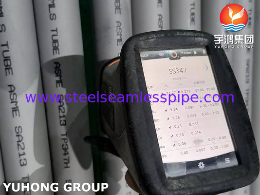ASME SA213 TP347H Paslanmaz Çelik Süper Isıtma ve Hava Isıtma için Dikişsiz Tüp
