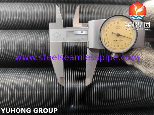 ASME SA209 Alaşımlı Çelik Gömülü Kanatlı Boru, Isı Eşanjörü İçin AL1060 Kanatlı