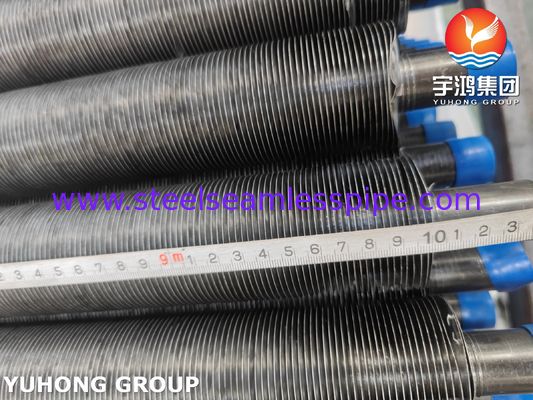 ASME SA209 Alaşımlı Çelik Gömülü Kanatlı Boru, Isı Eşanjörü İçin AL1060 Kanatlı