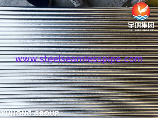 ASTM A213 TP312H Paslanmaz Çelik Dikişsiz Tüp, Isı Değiştiricisi için Parlak Kaynaklı Yüzey