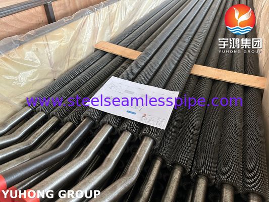 ASTM A213 T22 (K21590) Isı Değiştiricisi için HFW Serrated Fin Tube