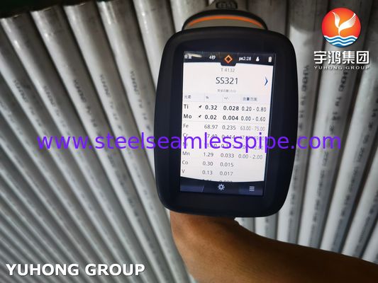 GOST 9941-81 12X18H12T 1.4541 Petrokimya için Dikişsiz Paslanmaz Çelik boru