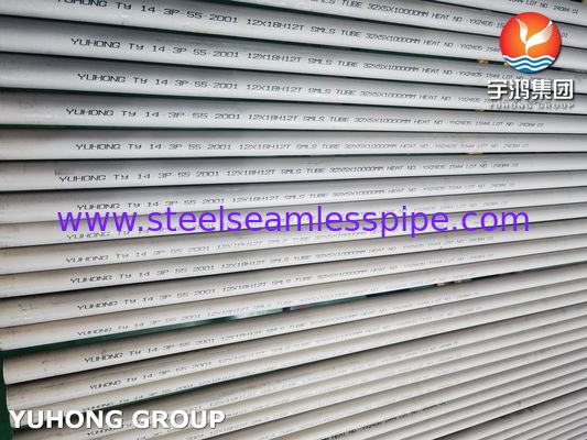 GOST 9941-81 12X18H12T 1.4541 Petrokimya için Dikişsiz Paslanmaz Çelik boru
