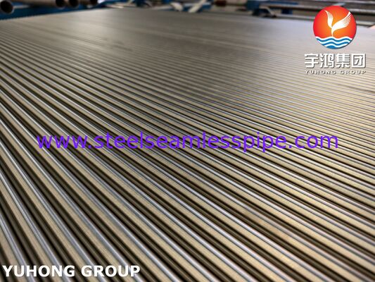 ASTM B163 Incoloy 800H UNS N08810 Dikişsiz Nikel Alaşımlı Borulu Eşanjör Borusu