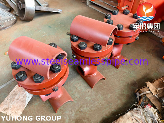 Flanged Fitting , ASTM A105 Flange with A234 WPB and A860 WPHY 65 Tee Flanged Tee