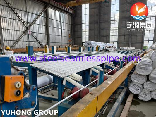 ASTM A312 UNS S30815 Yüksek sıcaklık uygulamaları için paslanmaz çelik sıvıya dayanıklı dikişsiz boru