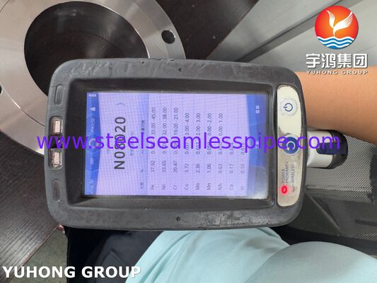 ASTM B564 N08020 Yüksek Sıcaklık Uygulamaları için Nikel Alaşımlı Çelik Flanş