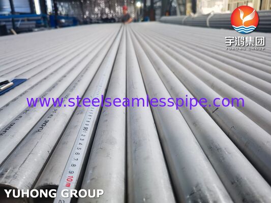 Paslanmaz 12X18H10T / AISI 321 boru, GOST 9941-81'e göre, ısı eşanjörleri ve kimyasal endüstri için